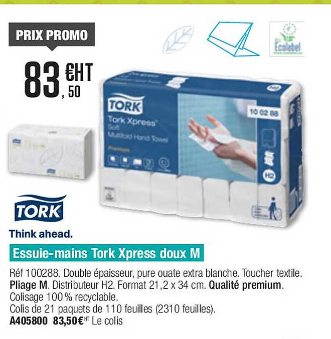 Essuie-mains Tork Xpress Doux M