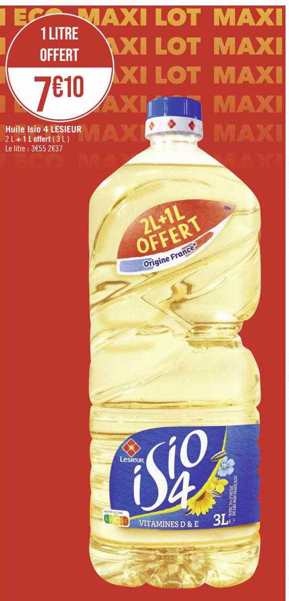 huile isio 4 lesieur