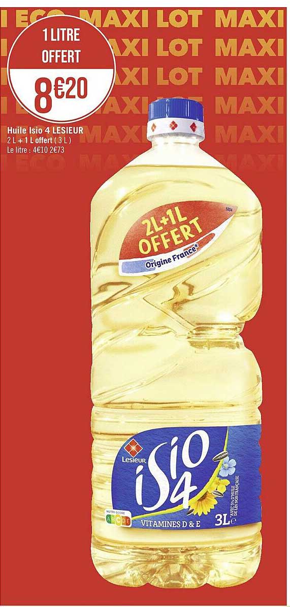 huile isio 4 lesieur