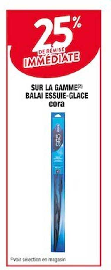 la gamme balai essuie-glace cora