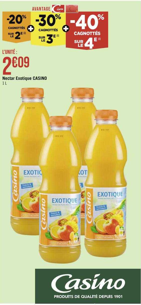 Nectar Exotique Casino