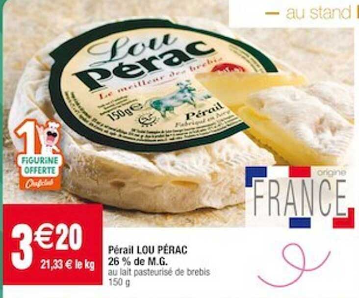 pérail lou pérac 26% de m.g.