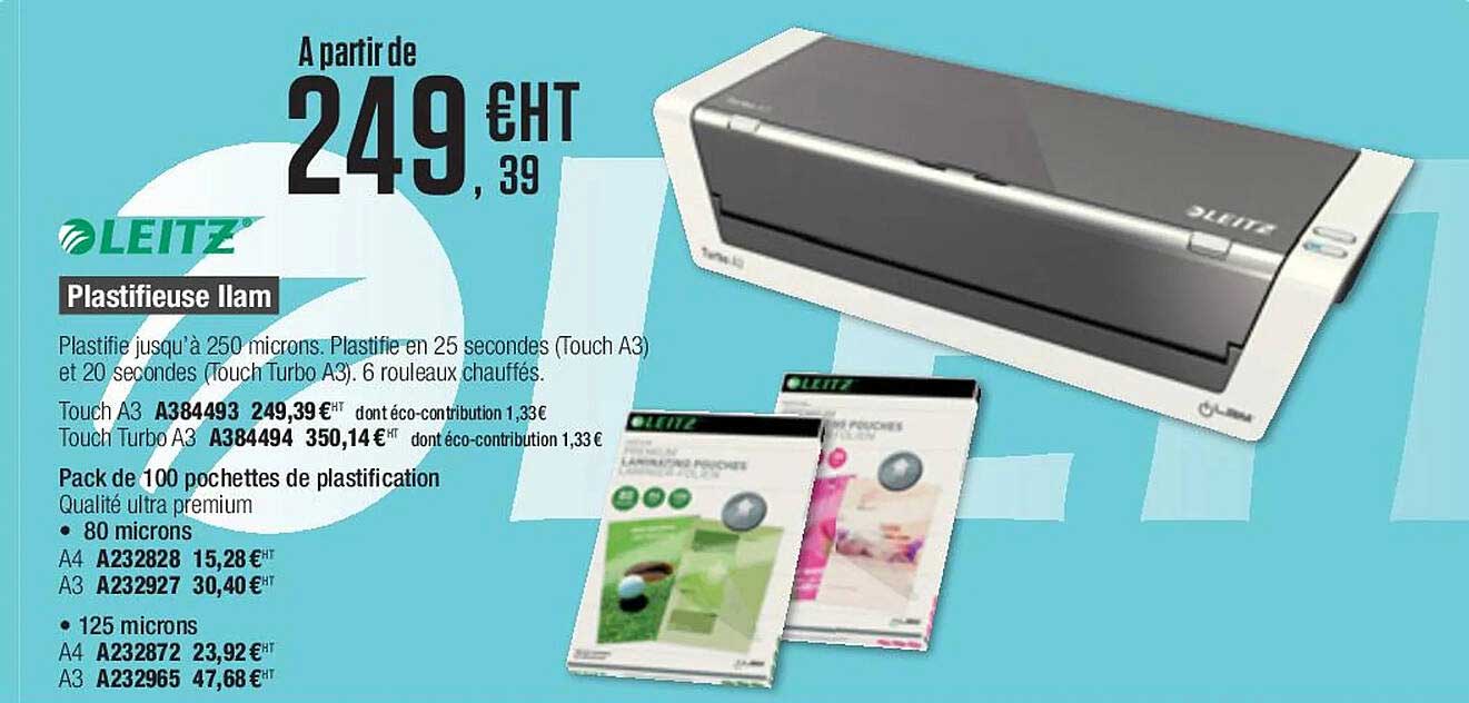 Plastifieuse Llam Leitz