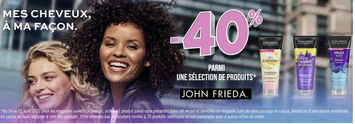 sélection de produits john frieda