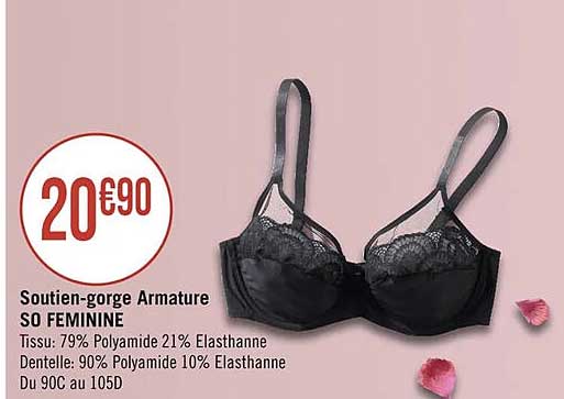soutien-gorge armature so féminine
