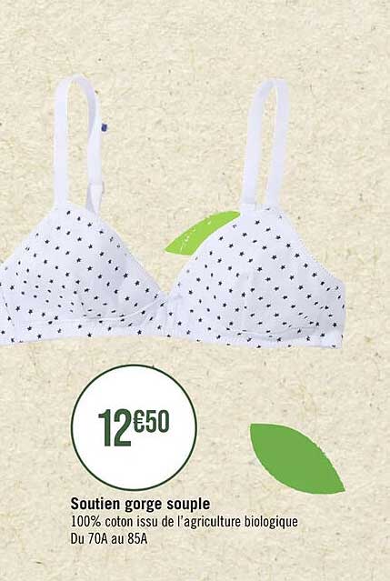 soutien gorge souple