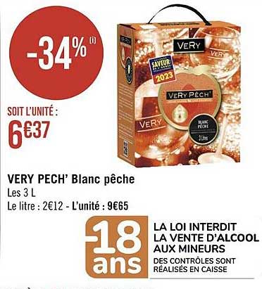 Very Pech' Blanc Pêche