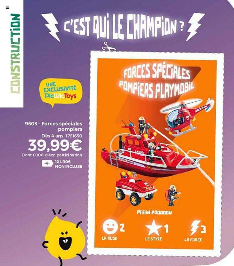 9503 forces spéciales pompiers