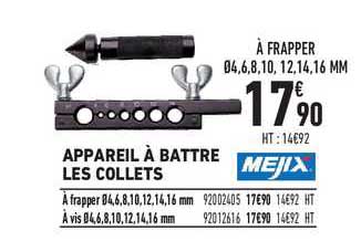 appareil à battre les collets mejix