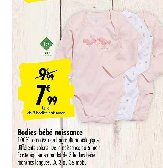 bodies bébé naissance