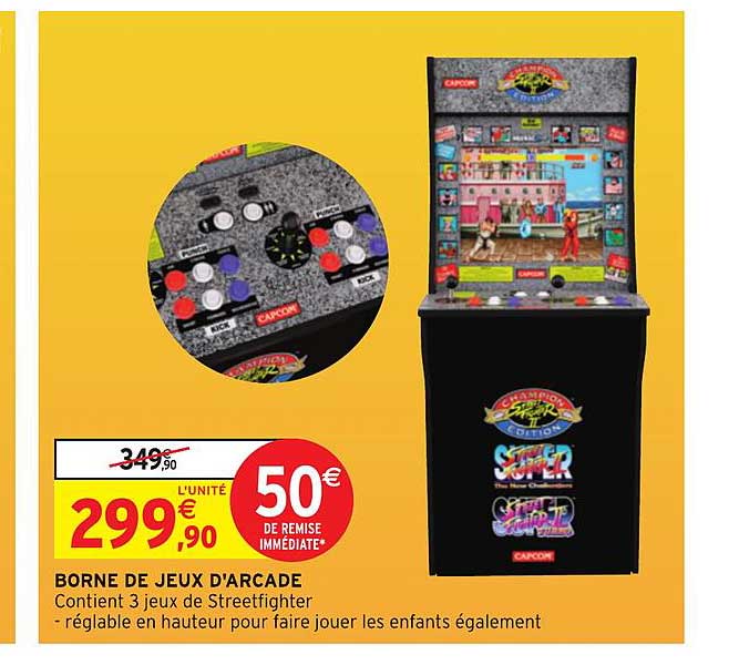 borne de jeux d'arcade