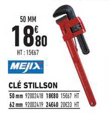 clé stillson mejix