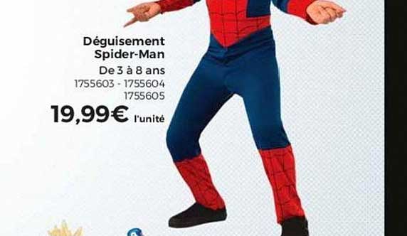 déguisement spider man