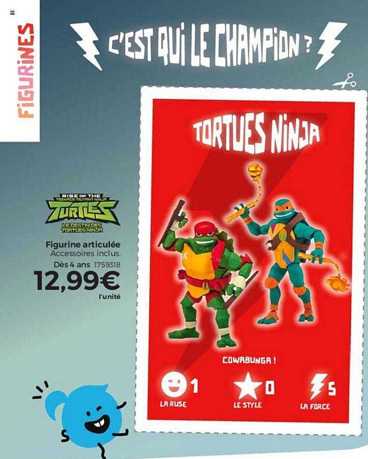 figurine articulée turtles