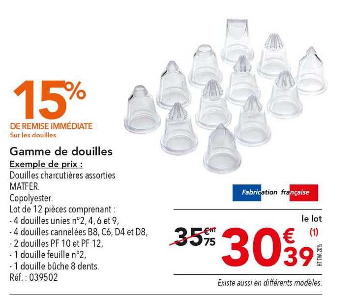 Gamme De Douilles 15% De Remise Immédiate