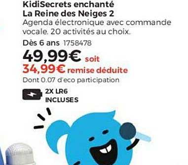 Kidisecrets Enchanté La Reine Des Neiges 2