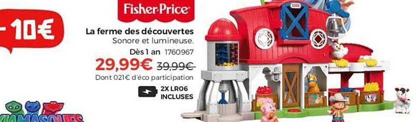 la ferme des découvertes fisher price