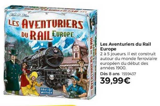 Les Aventuriers Du Rail Europe