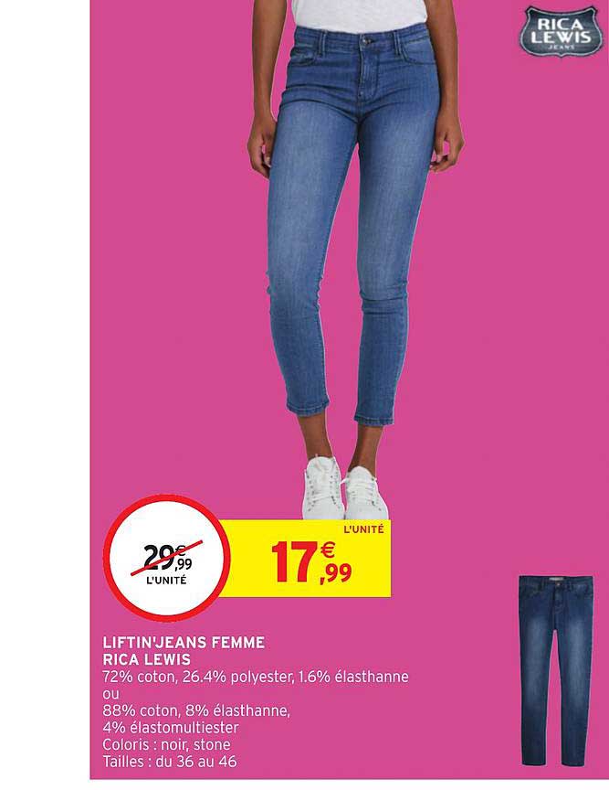 liftin'jeans femme rica lewis