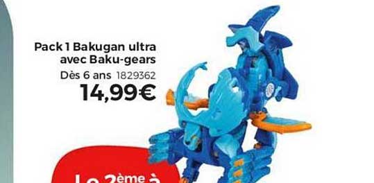 pack 1 bakugan ultra avec baku gears