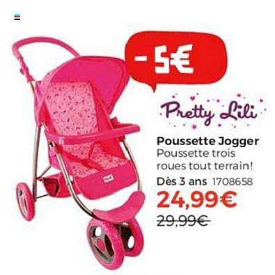 poussette jogger pretty lili