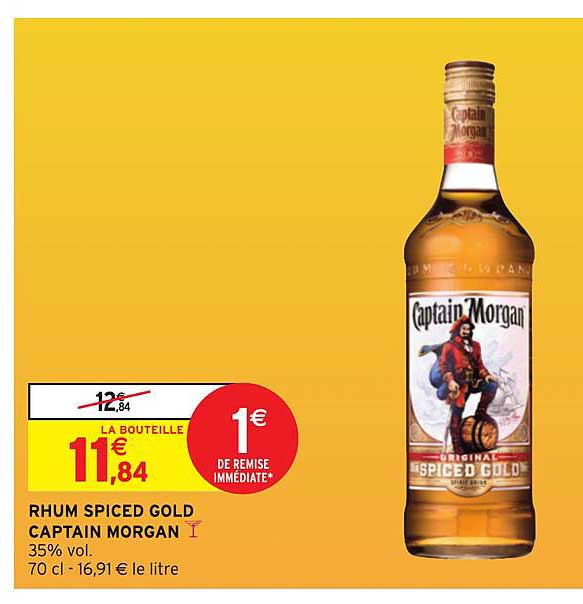 Rhum Spiced Gold Captain Morgan