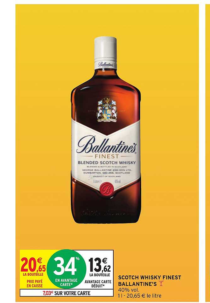 Scotch Whisky Finest Ballantine's