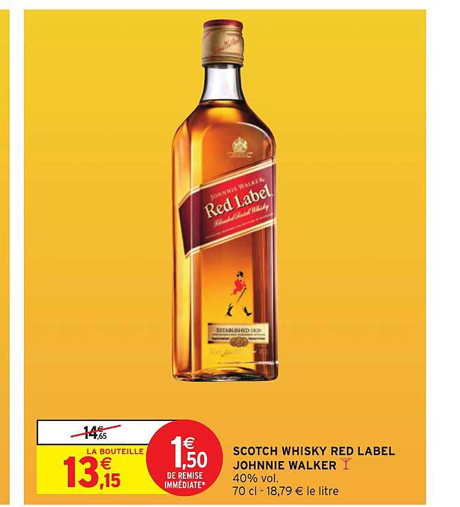 scotch whisky red label johnnie walker