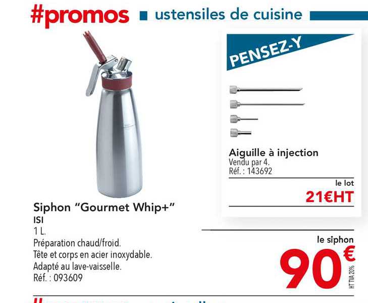 siphon gourmet whip+ isi