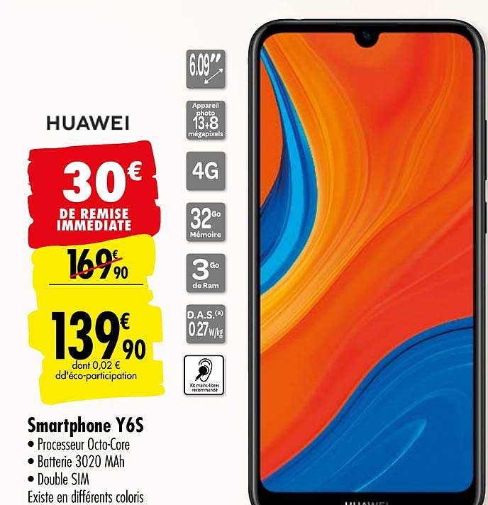 smartphone y6s huawei