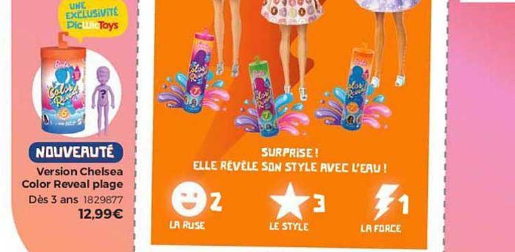 version chelsea color reveal plage