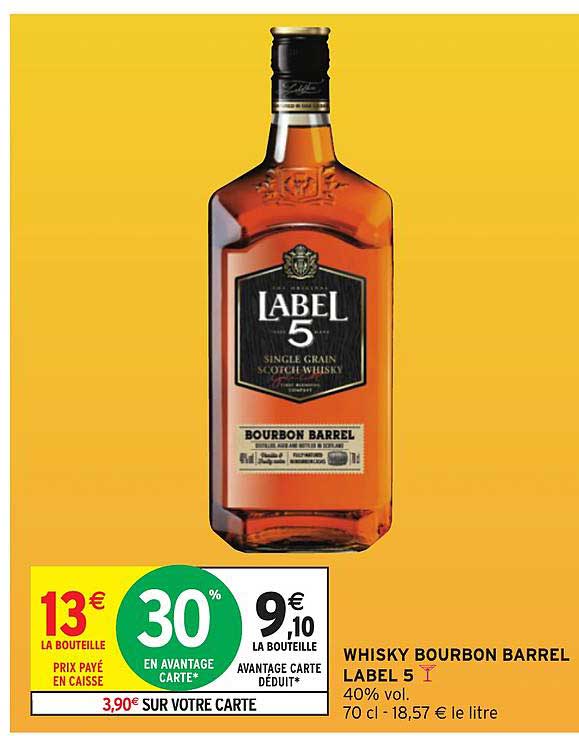 whisky bourbon barrel label 5