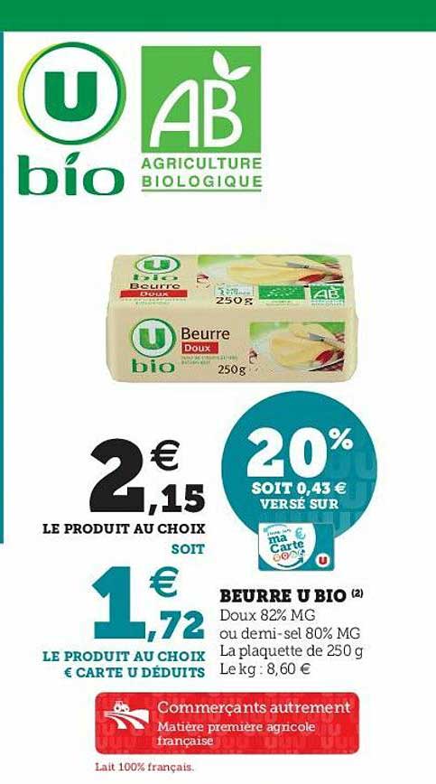 Beurre U Bio