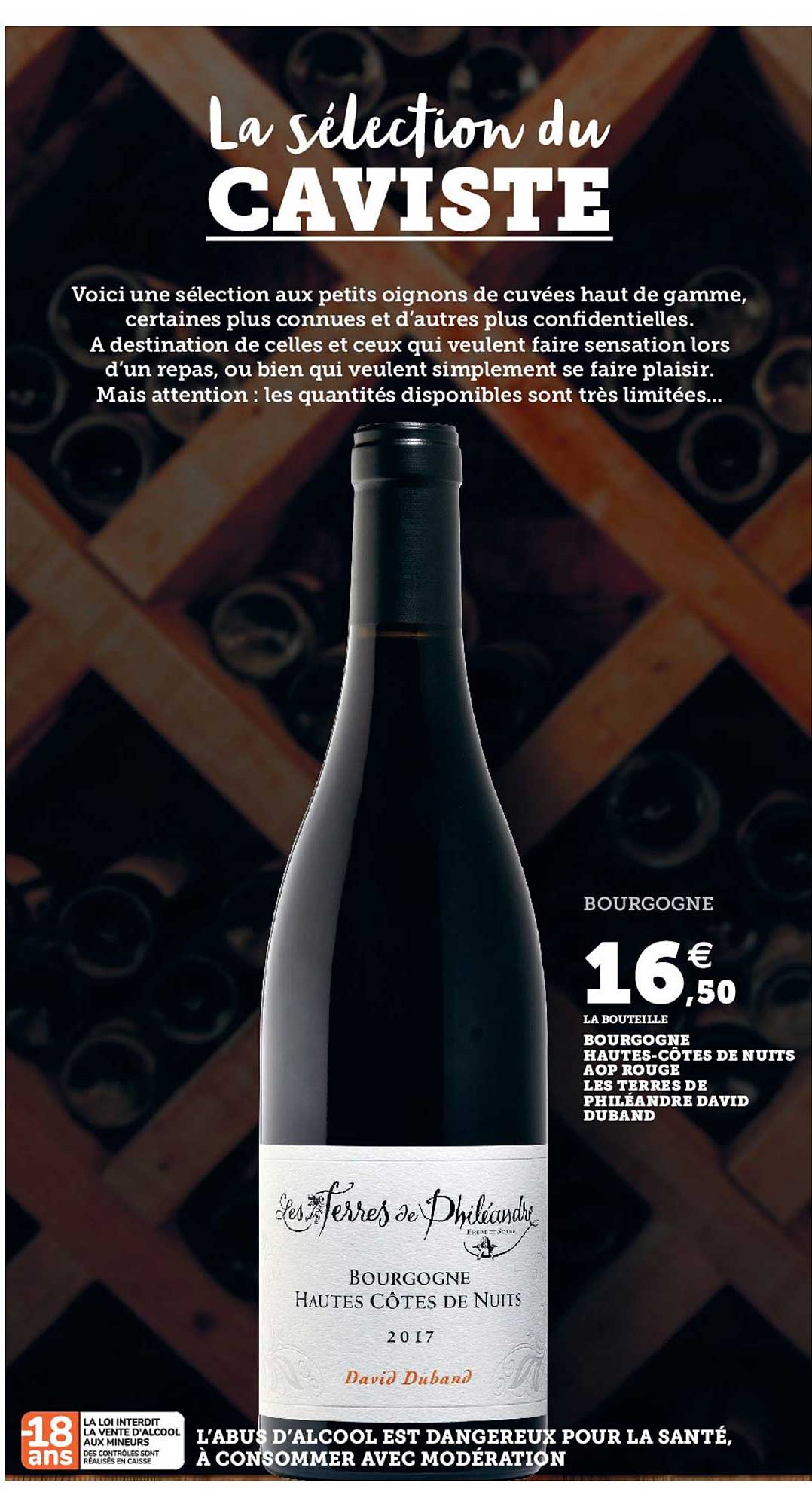 Bourgogne Hautes-côtes De Nuits Aop Rouge Les Terres De Philéandre David Duband