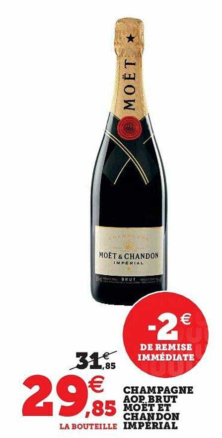 champagne aop brut moët et chandon impérial