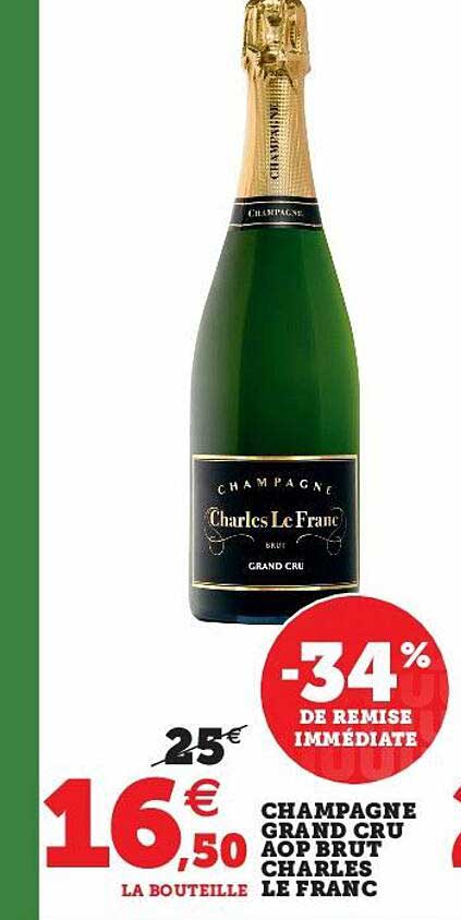 champagne grand cru aop brut charles le franc