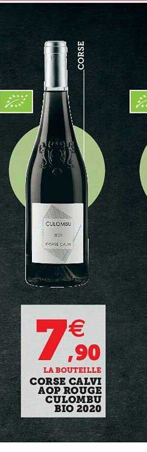 corse calvi aop rouge culombu bio 2020