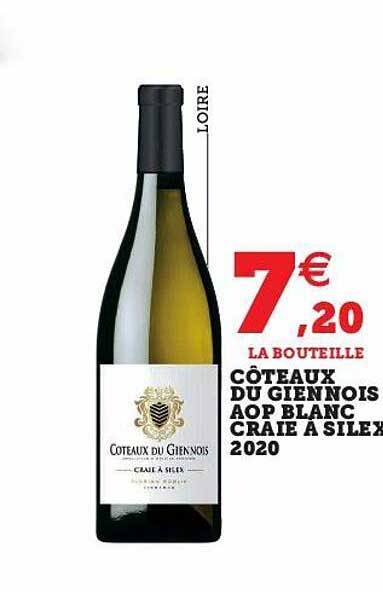 côteaux su giennois aop blanc craie à silex 2020