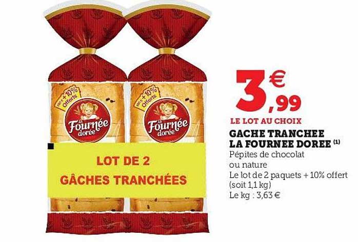 gâche trachée la fournée dorée