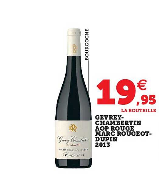 gevrey-chambertin aop rouge marc rougeot-dupin 2013