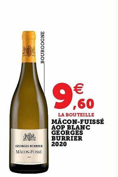 mâcon-fuissé aop blanc georges burrier 2020