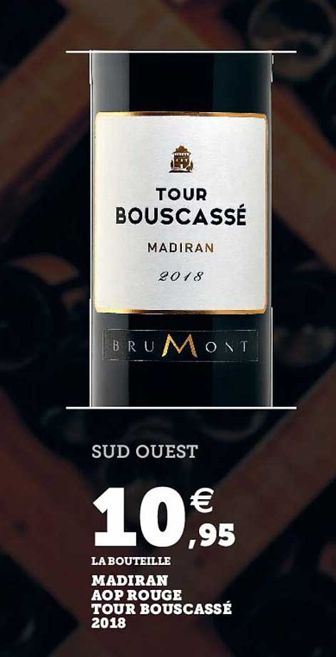 madiran aop rouge tour bouscassé 2018