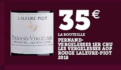 pernand-vergelesses 1er cru les vergelesses aop rouge laleure-piot 2018