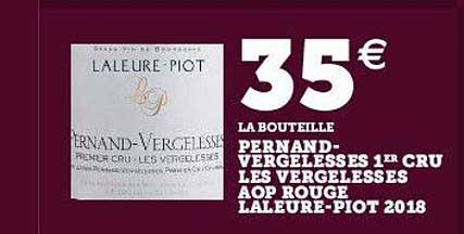 pernand-vergelesses 1er cru les vergelesses aop rouge laleure-piot 2018