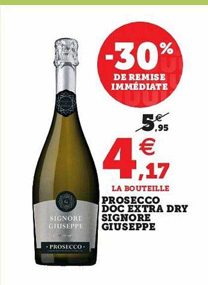 prosecco doc extra dry signore giuseppe