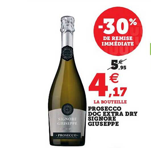 prosecco doc extra dry signore giuseppe