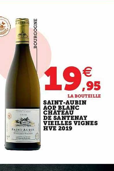 saint-aubin aop blanc château de santenay vieilles vignes hve 2019
