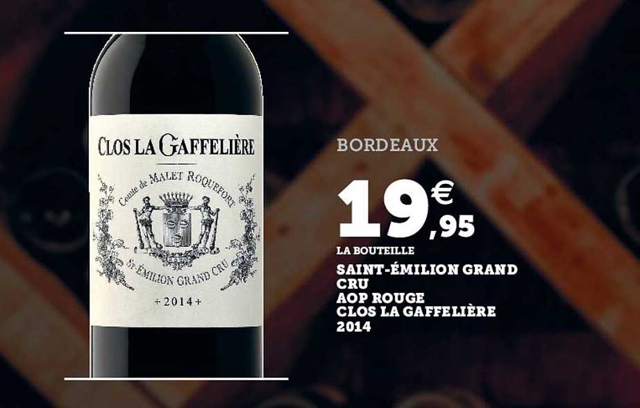 saint-émilion grand cru aop rouge clos la gaffelière 2014