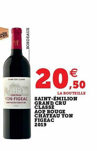 saint-émilion grand cru classé aop rouge château yon figeac