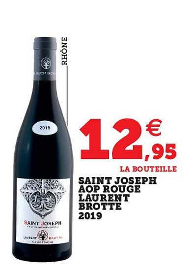 saint joseph aop rouge laurent brotte 2019